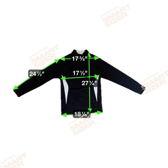 Under Armour Cold Gear Large Shirt Long Sleeve Mock Neck Black and White Fitted - Picture 6 of 6